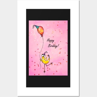 Happy Birdday! Posters and Art